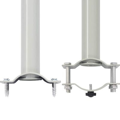 vidaXL Uittrekbaar Tuinscherm 60x300 Grijs - 40% Korting!