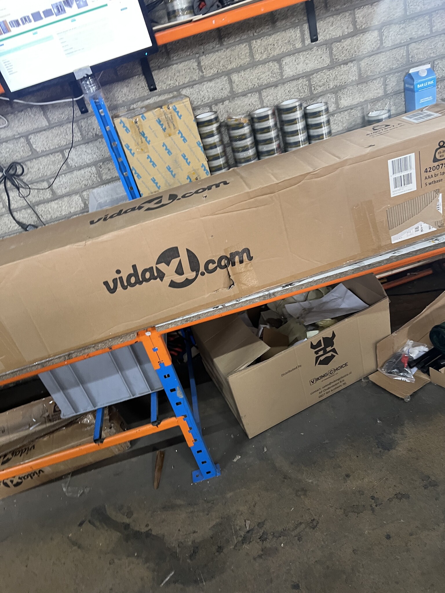 vidaXL Parasol Bordeaux 500cm - ZONDER VOET - 60% Korting!