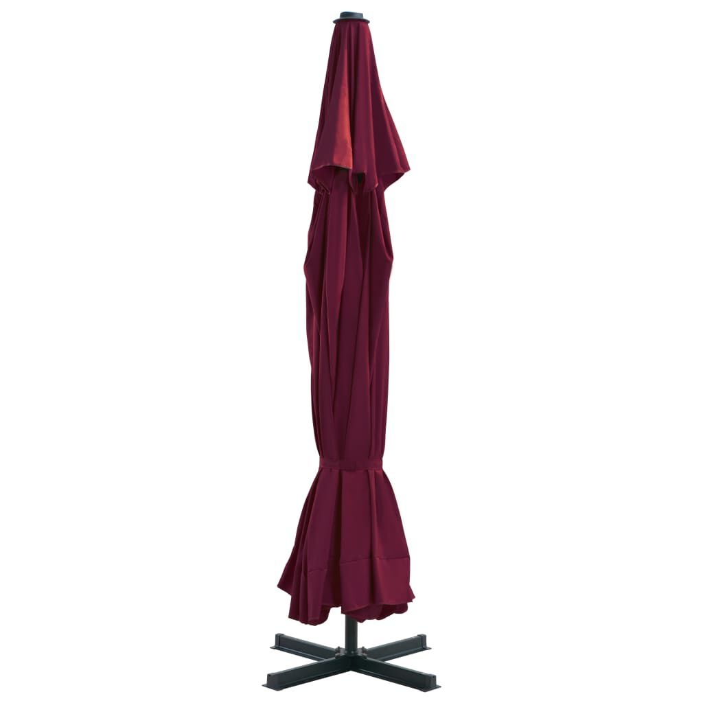 vidaXL Parasol Bordeaux 500cm - ZONDER VOET - 60% Korting!