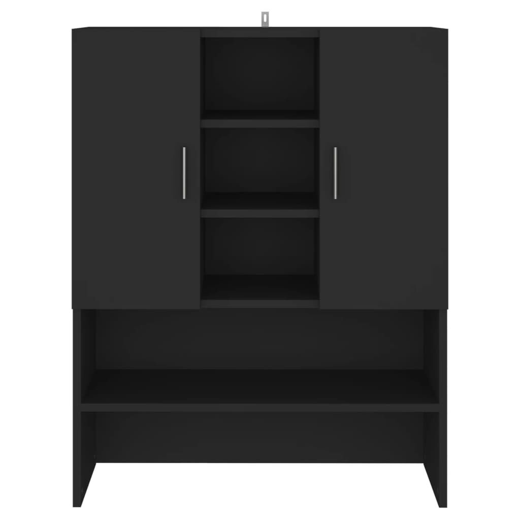 vidaXL Wasmachinekast Zwart - Kras + Handleiding Mist - 55% Korting!