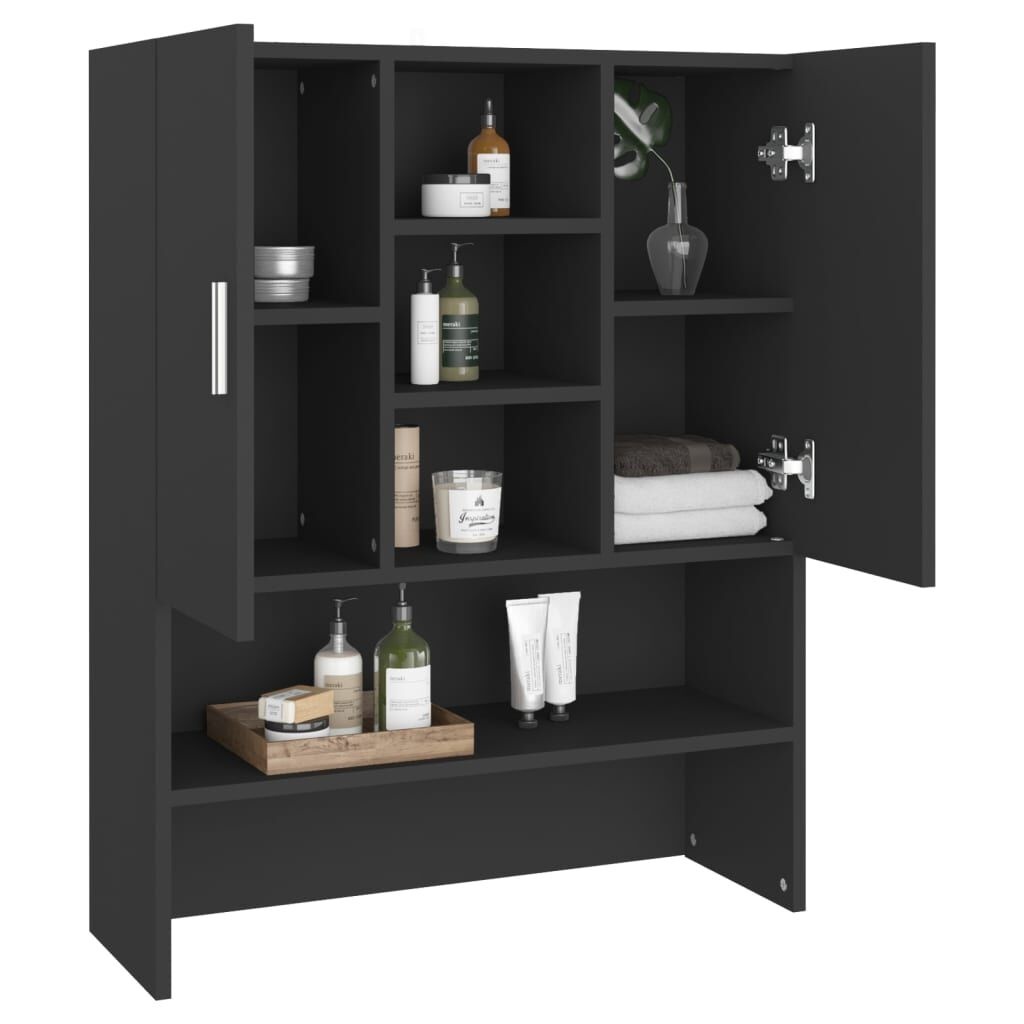 vidaXL Wasmachinekast Zwart - Kras + Handleiding Mist - 55% Korting!