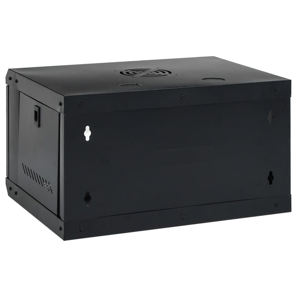 VidaXL Netwerkkast 6U 19" - 40% Korting! (Wandmontage, Beschadigd)