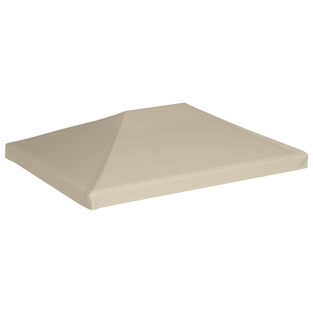 vidaXL Prieeldak 4x3m Beige - 40% Korting! Waterbestendig