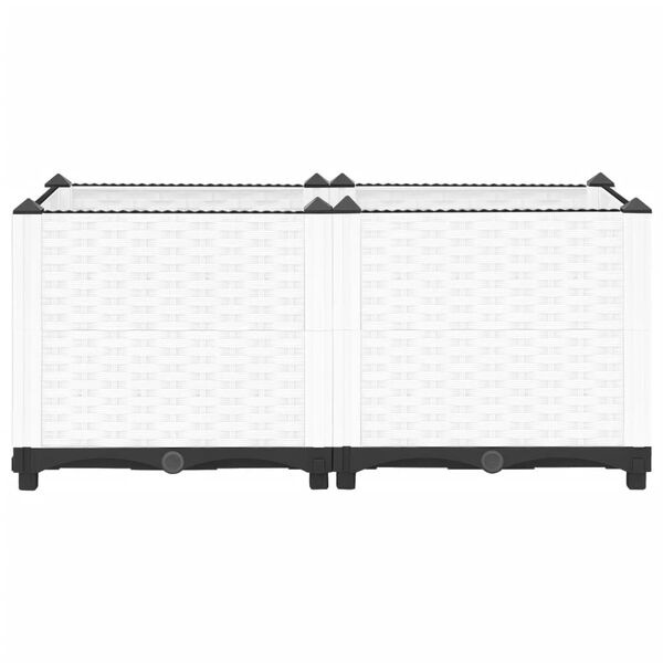 vidaXL Verhoogde Plantenbak 80x40 - 40% Korting!