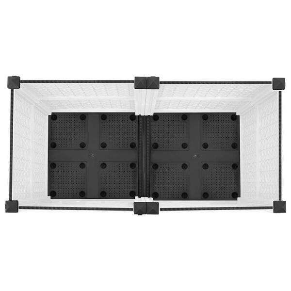 vidaXL Verhoogde Plantenbak 80x40 - 40% Korting!