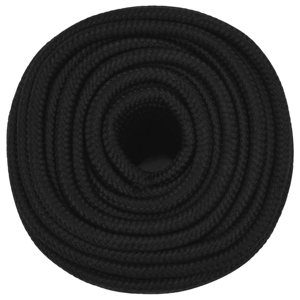 vidaXL Werktouw 12mm 50m Zwart - 40% Korting!