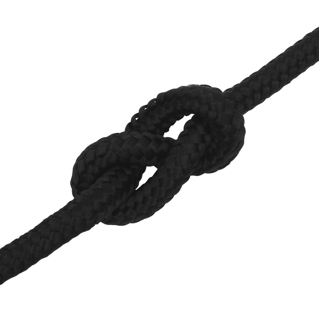 vidaXL Werktouw 12mm 50m Zwart - 40% Korting!