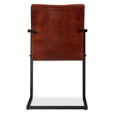 VidaXL Leren Eetkamerstoelen (2 stuks) - Bruin - 64% Korting!