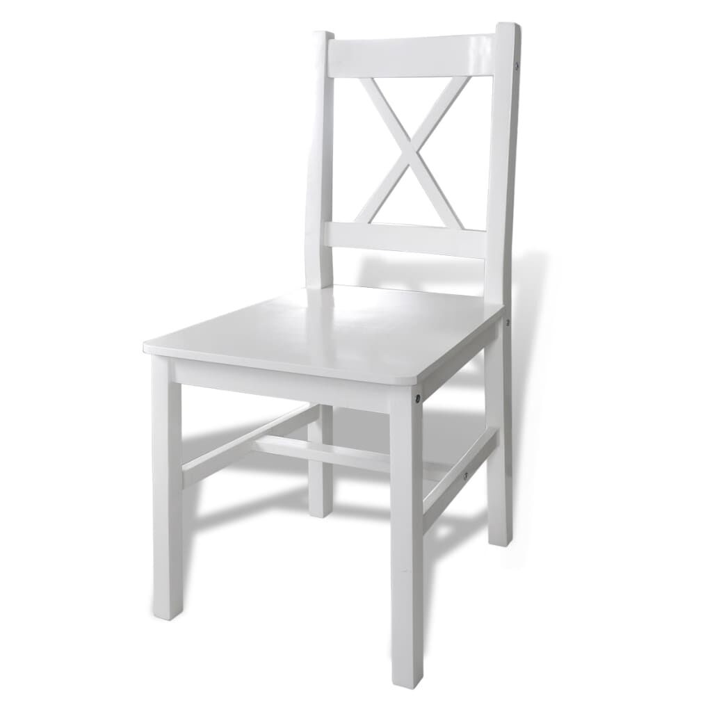vidaXL Eethoek 5-delig Wit - 40% Korting!