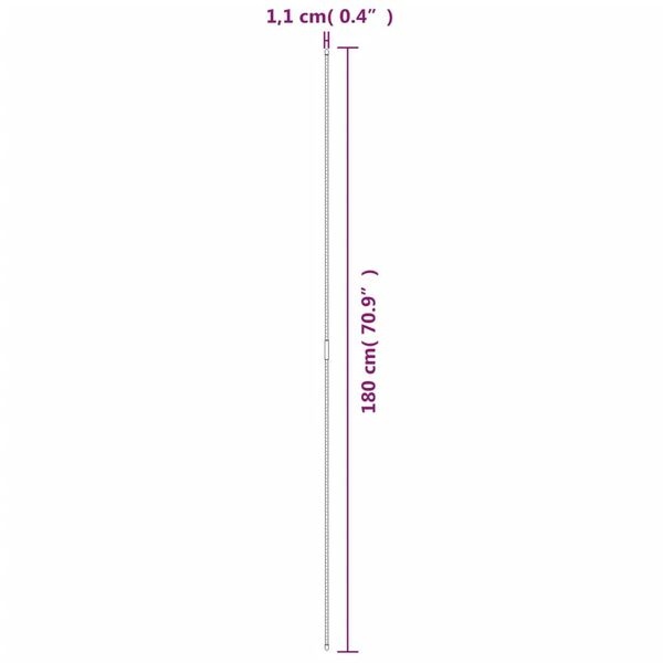 vidaXL Plantenstaken 30x180cm Groen - 40% Korting!