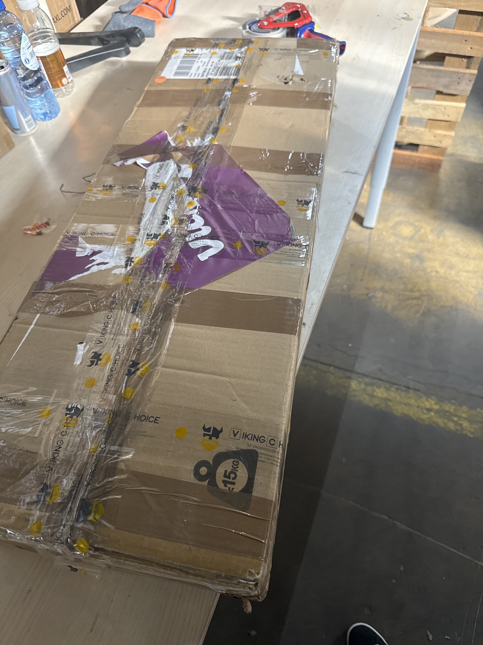 Wandschap met Lade Wit MDF - 55% Korting! Retourtje Deal