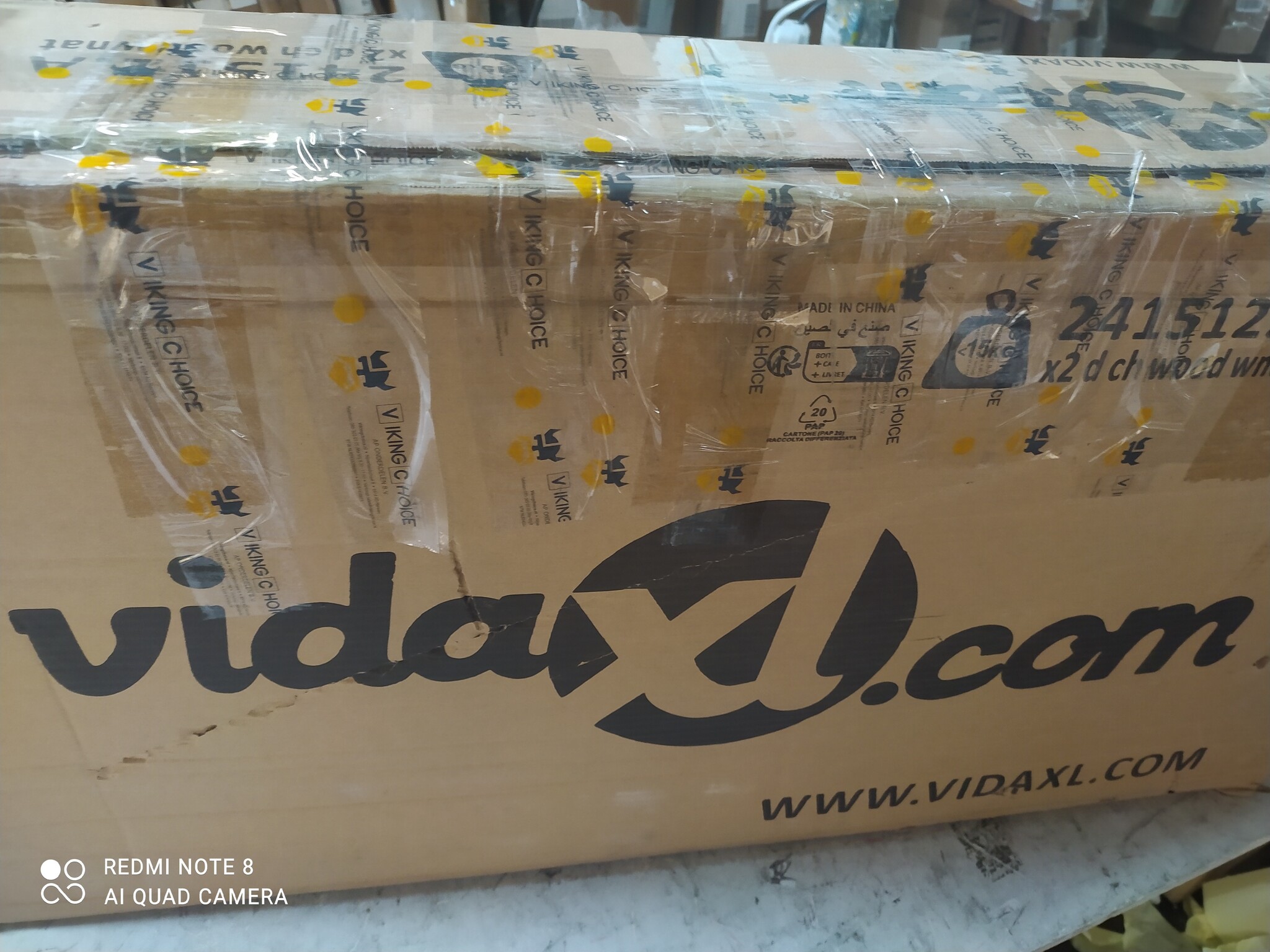 VidaXL Eetkamerstoelen (2 st) Grenen Wit - 40% Korting!