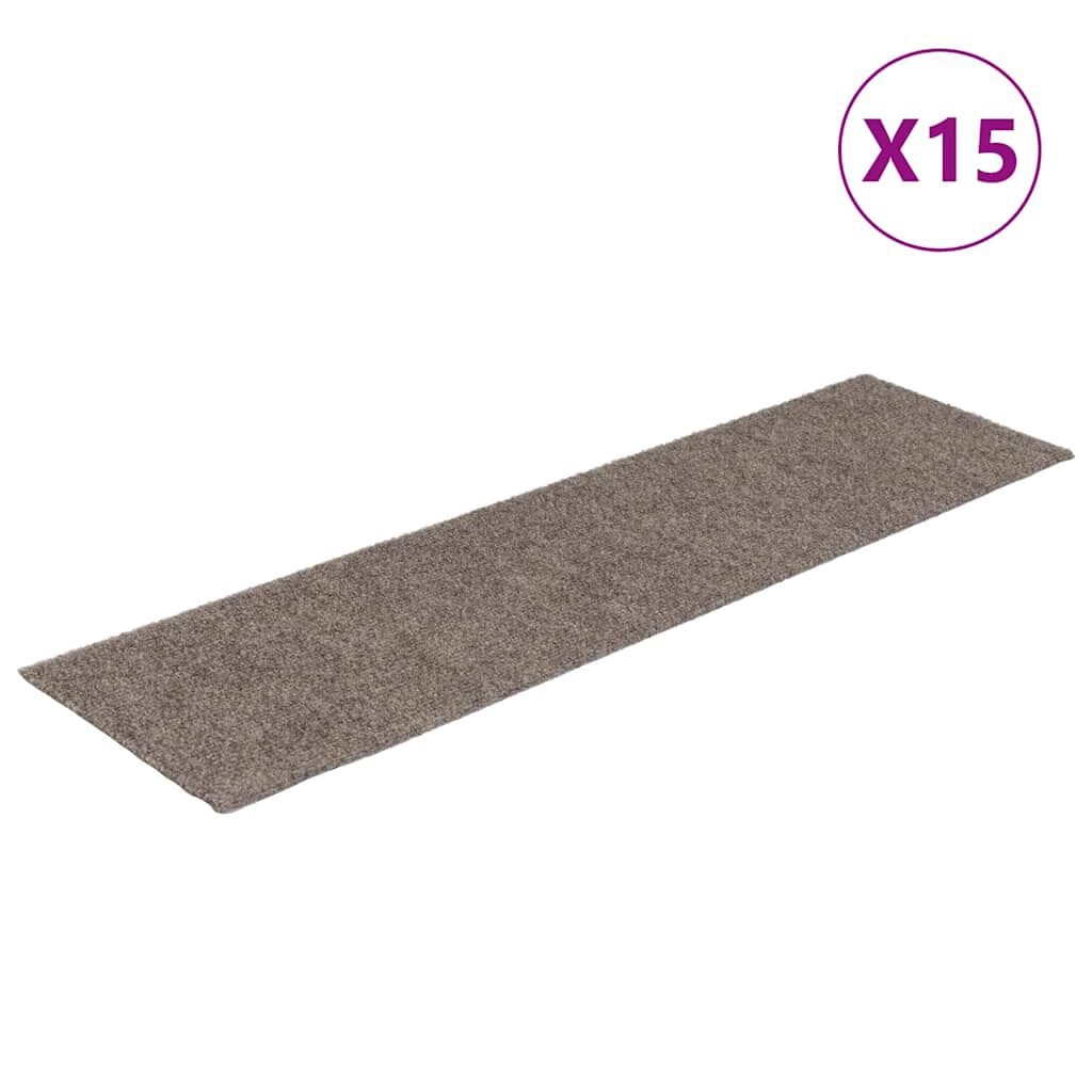 Trapmatten Crème 15 stuks 76x20cm - 40% Korting!