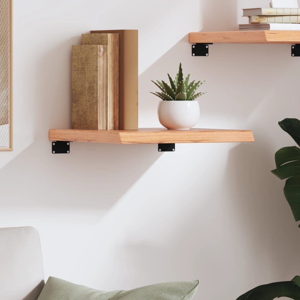 Wandschap Massief Eiken 40x40cm - 40% Korting!