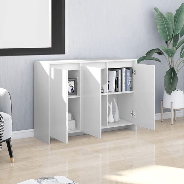 Dressoir Wit Hout 102cm - 40% Korting! (Retour)