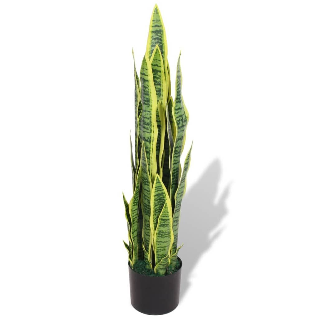 Sanseveria Kunstplant 90cm Groen - 40% Korting!