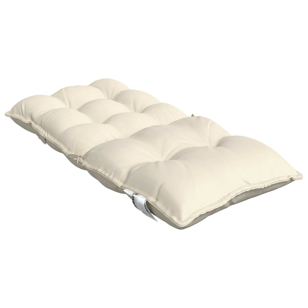 Stoelkussens Laag - Crème - 2 stuks - 40% Korting!