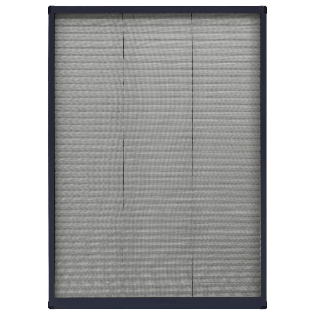 Raamhor Plissé 80x120 cm Antraciet - 40% Korting!