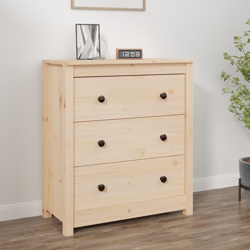 VidaXL Dressoir Grenenhout 70cm - 40% Korting! (Beschadigde Verpakking)