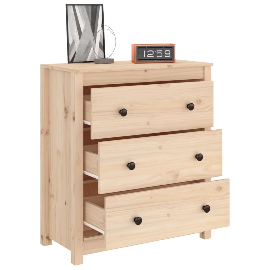 VidaXL Dressoir Grenenhout 70cm - 40% Korting! (Beschadigde Verpakking)