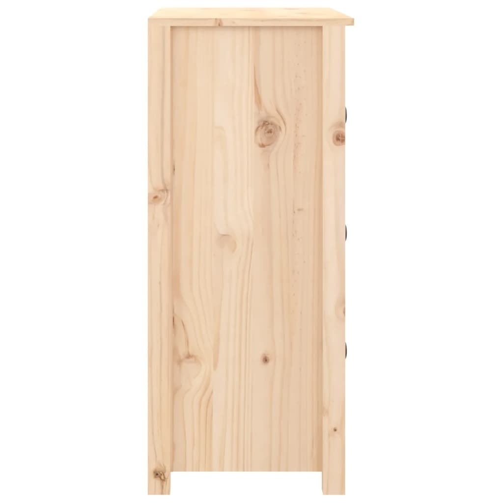 VidaXL Dressoir Grenenhout 70cm - 40% Korting! (Beschadigde Verpakking)