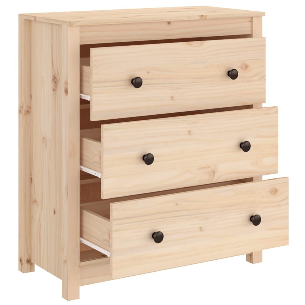 VidaXL Dressoir Grenenhout 70cm - 40% Korting! (Beschadigde Verpakking)