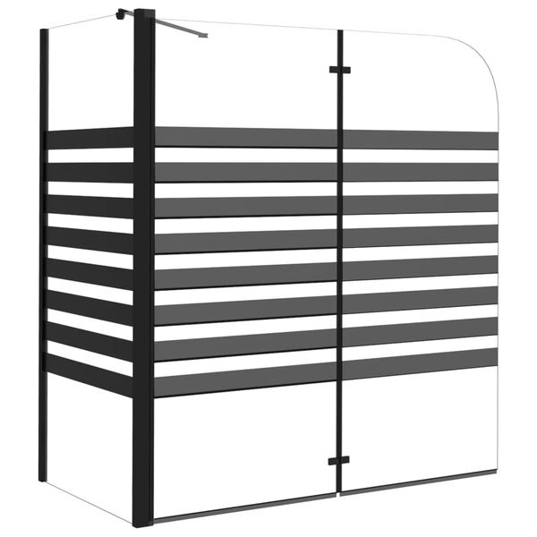 vidaXL Badwand Gestreept 120x68x130cm - 40% Korting!