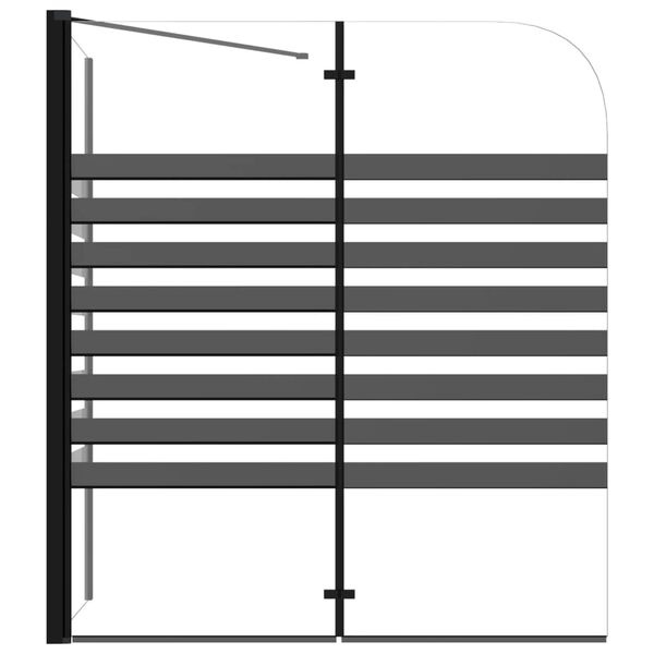 vidaXL Badwand Gestreept 120x68x130cm - 40% Korting!