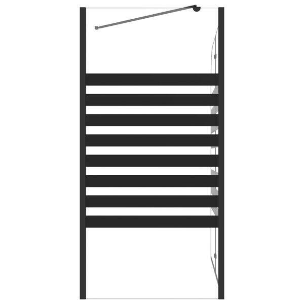 vidaXL Badwand Gestreept 120x68x130cm - 40% Korting!