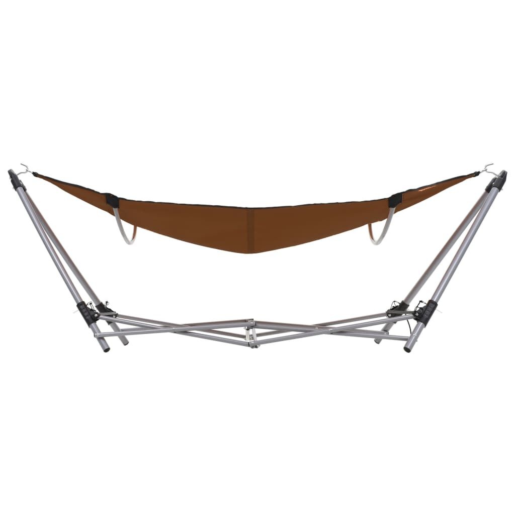 Hangmat met Standaard Bruin - 40% Korting! Relaxen Maar!