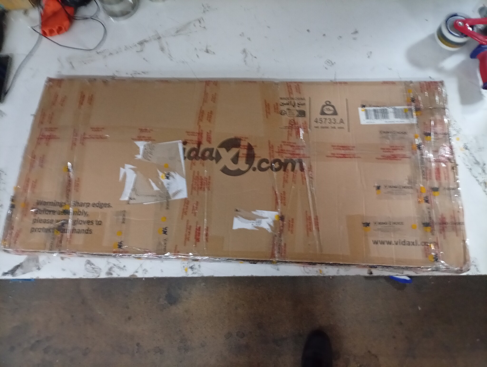 VidaXL Verhoogde Plantenbak 100x40x45cm Antraciet - 40% Korting!