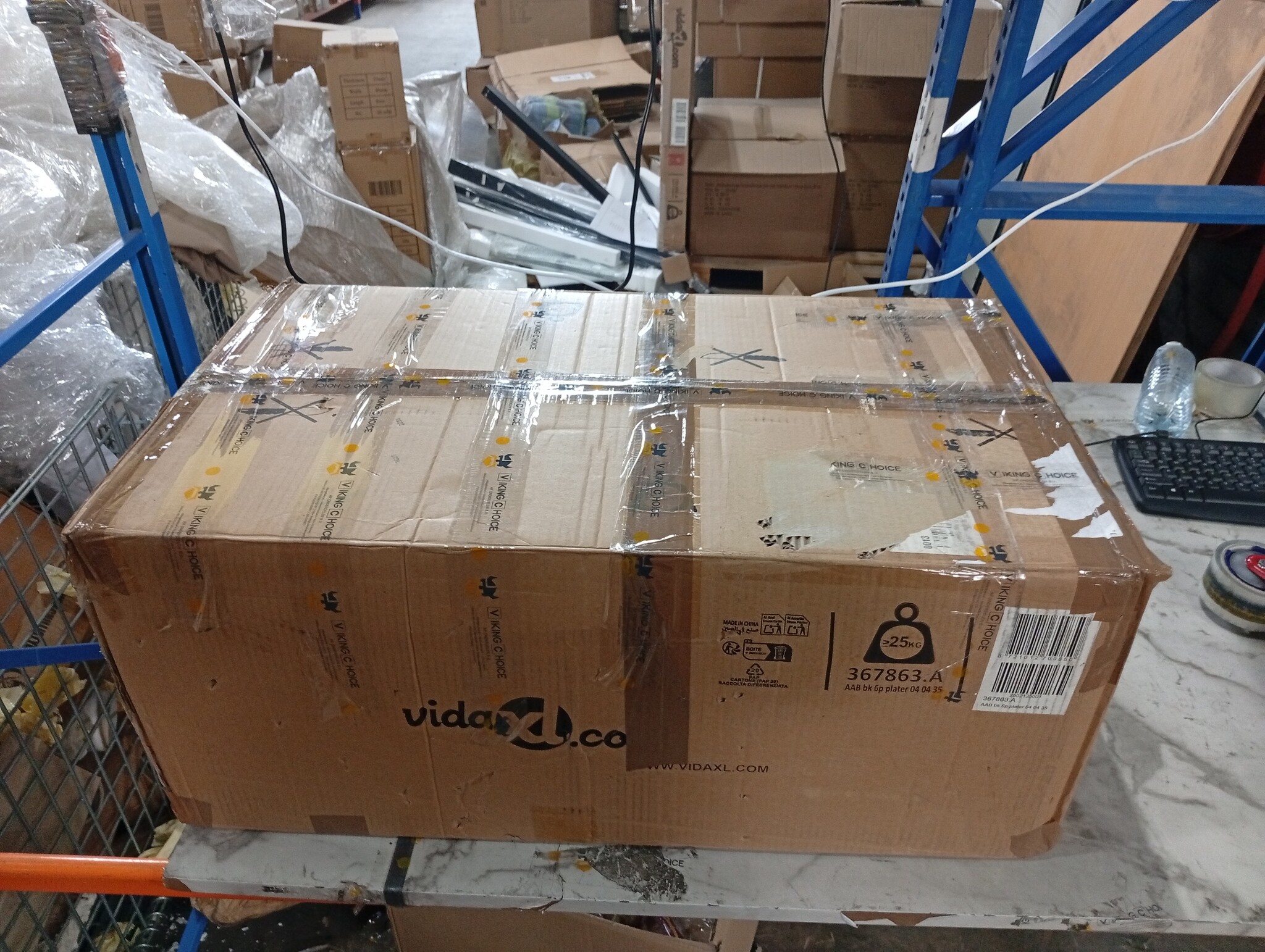 vidaXL Plantenbak Zwart 160x120cm - 40% Korting!