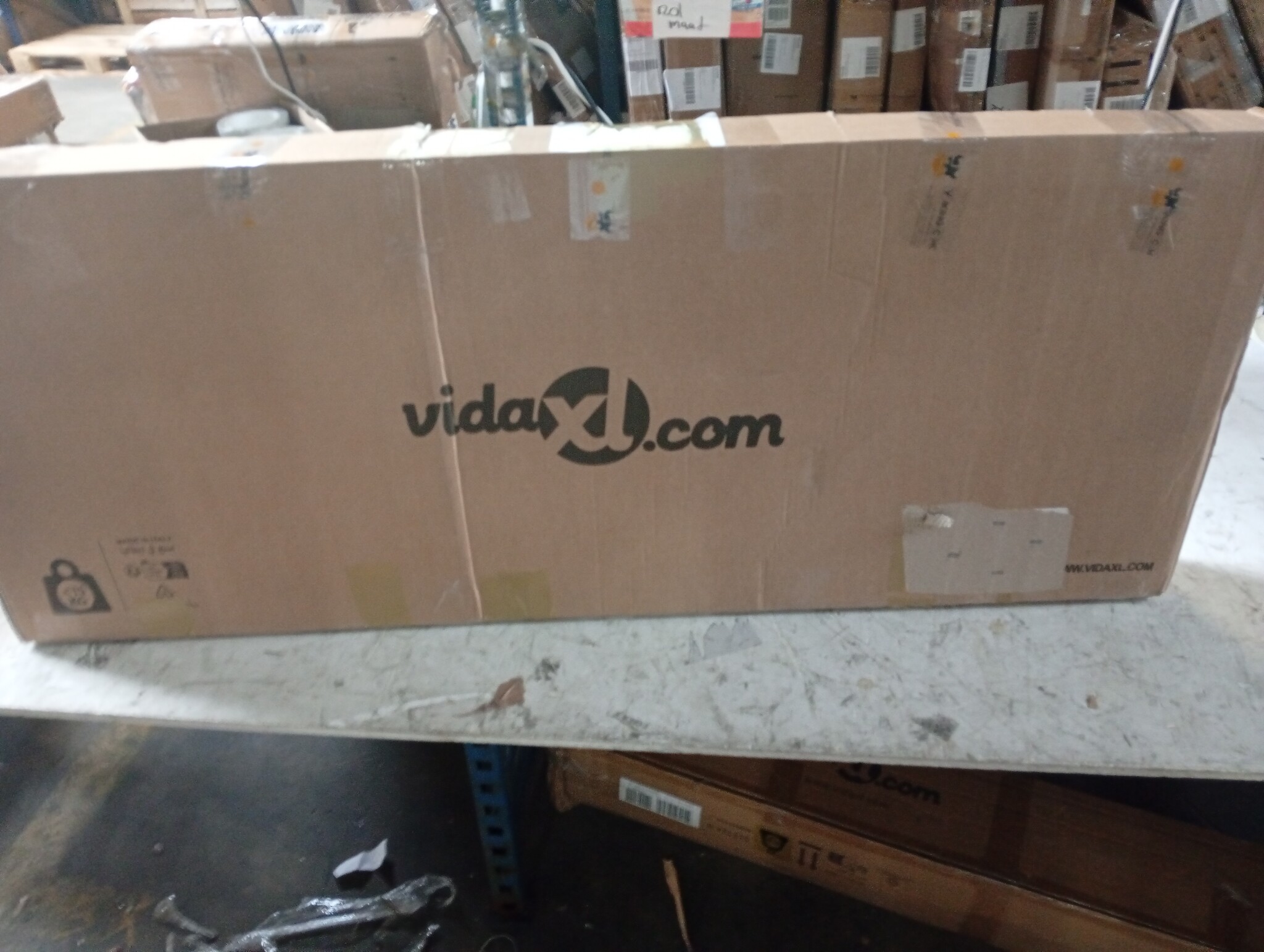 vidaXL Tuinbox 280L Bruin - 40% Korting! Opbergbox Retourdeal