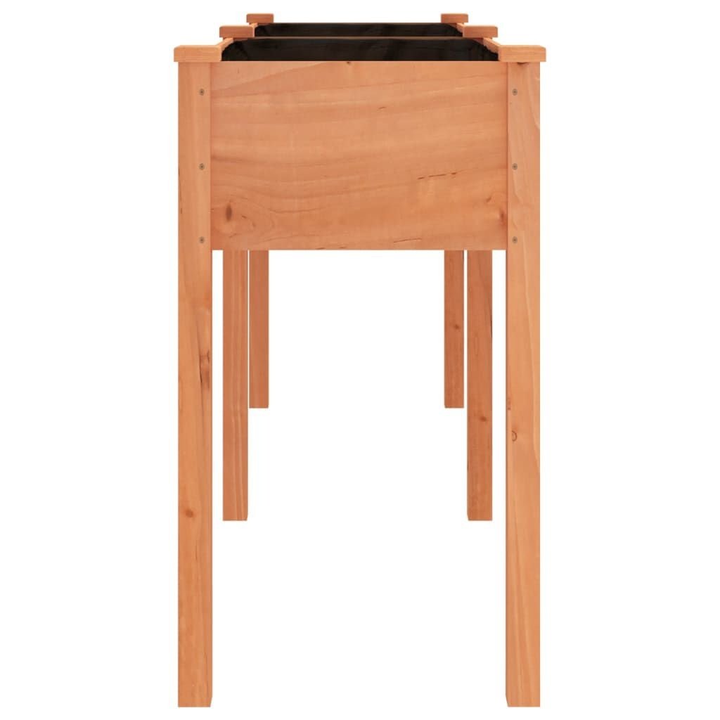 vidaXL Plantenbak Bruin Vurenhout 161cm - 40% Korting!