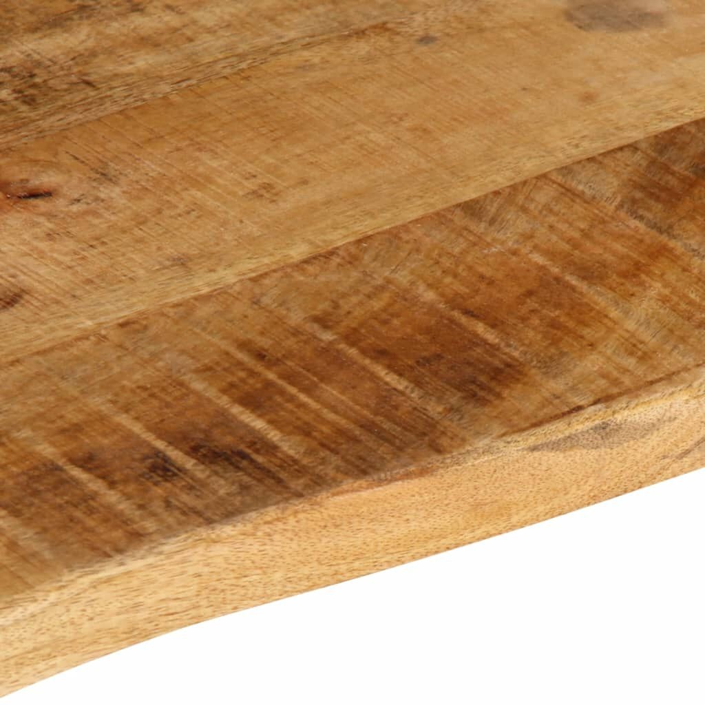 Mangohouten Tafelblad 80x60cm - Natuurlijke Rand - 40% Korting!