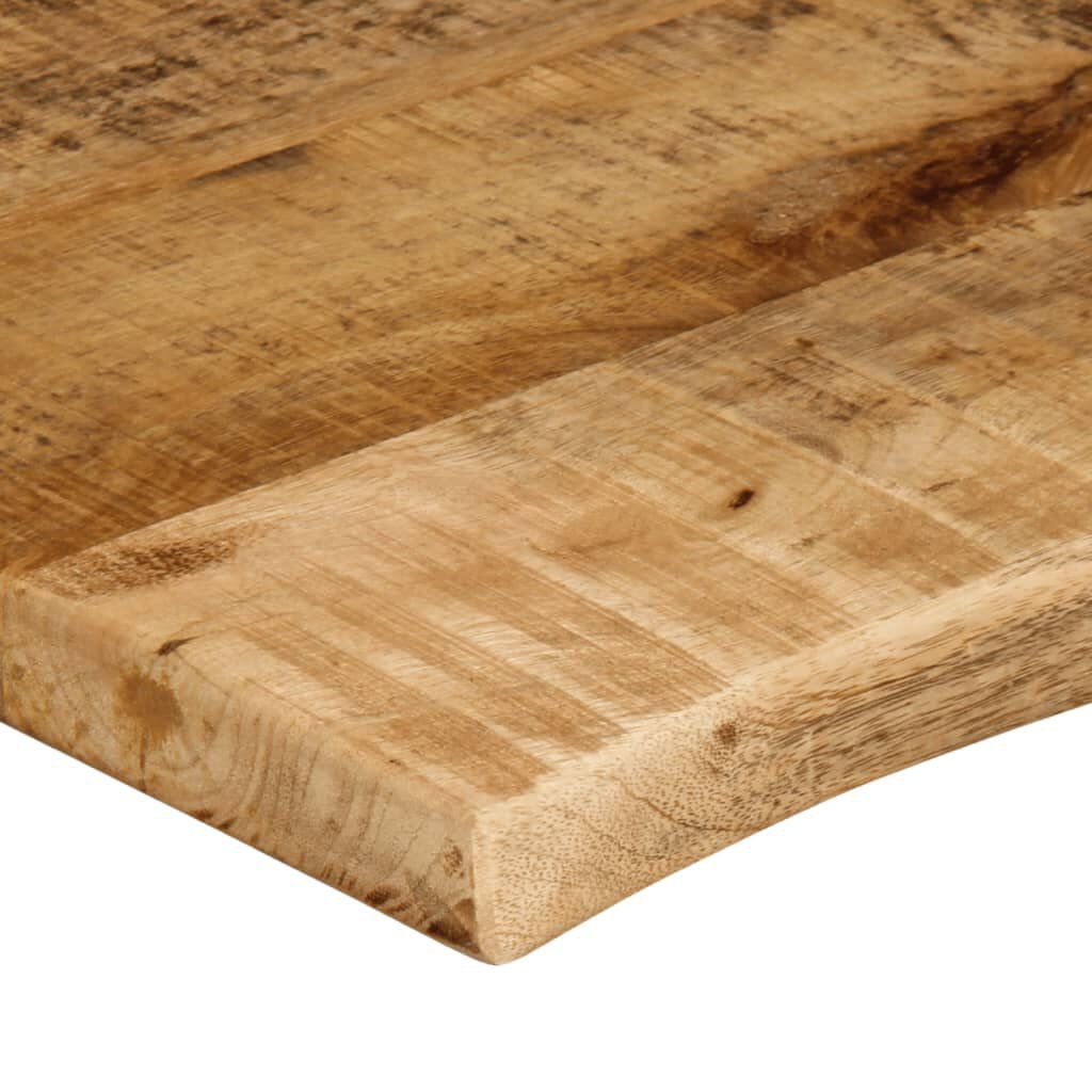 Mangohouten Tafelblad 80x60cm - Natuurlijke Rand - 40% Korting!