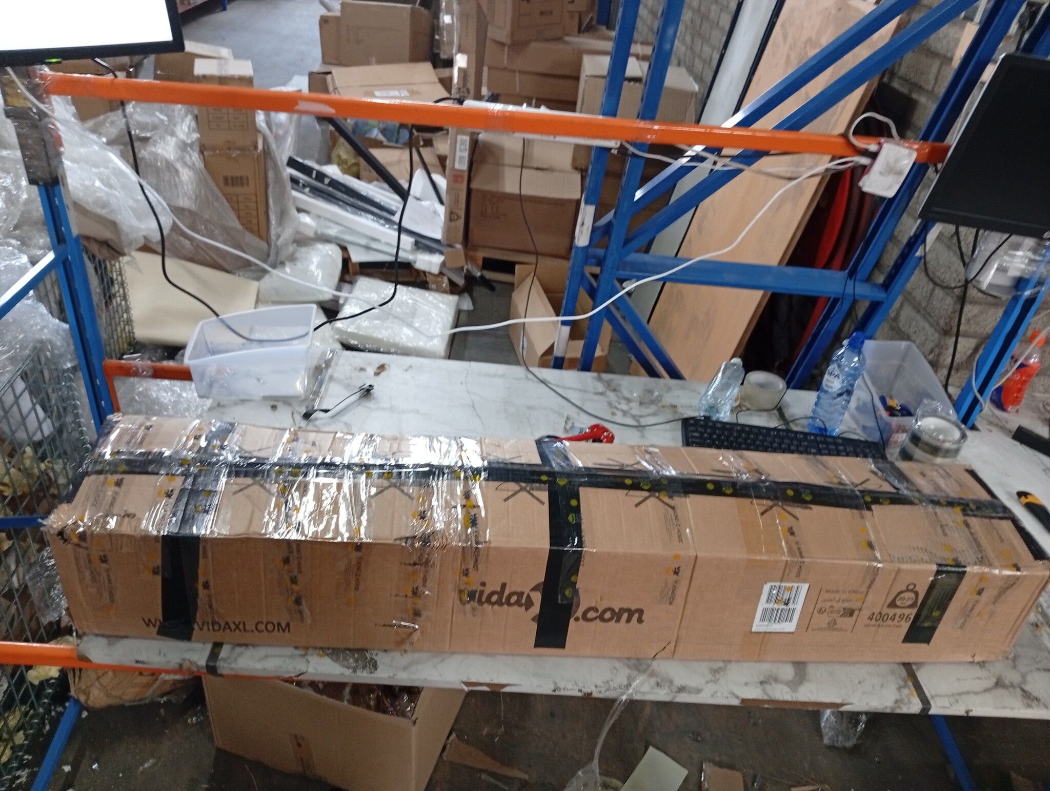 Partytent Inklapbaar Oranje met Zijwanden - 40% Korting!