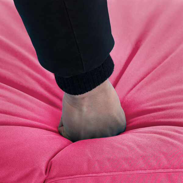 Roze Ligstoel Inklapbaar - Oxford Stof - 40% Korting!