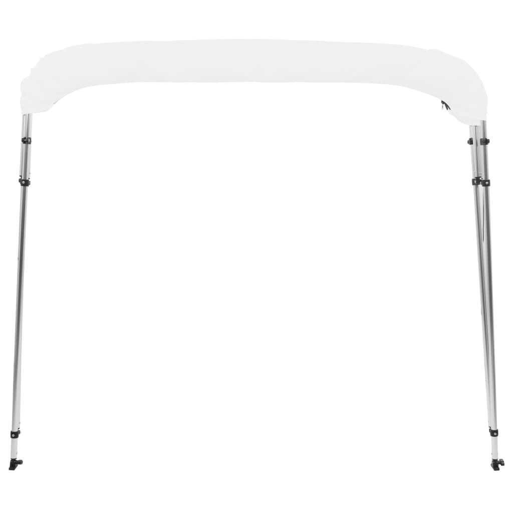 Biminitop 4-boogs wit 243x210cm - 40% Korting!