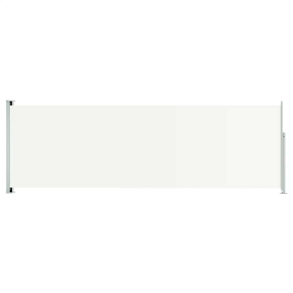 vidaXL Uittrekbaar Tuinscherm 200x600 cm Crème - 40% Korting!
