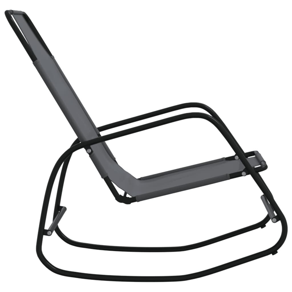 vidaXL Schommel Ligbed Grijs - 40% Korting! (Montagekit Mogelijk Incompleet)