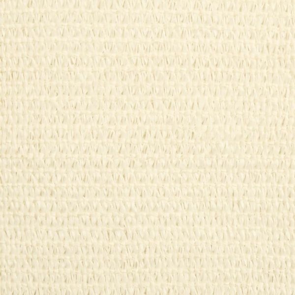 Zonnezeil Crème 3,5x4,5m - 40% Korting! Zo Goed Als Nieuw!