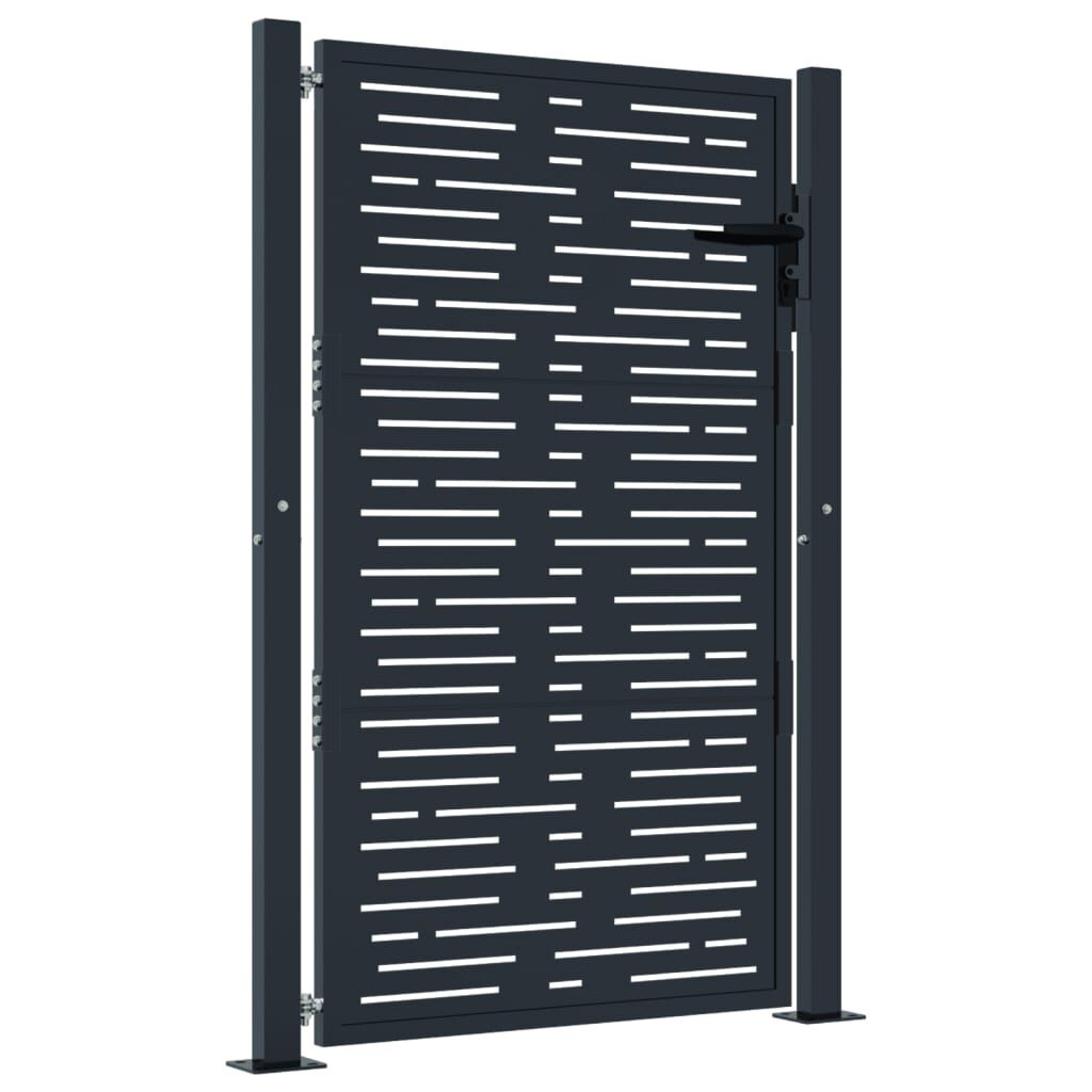 Poort 105x130cm Antraciet - 55% Korting! (Lichte Krasjes)