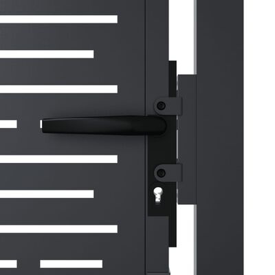 Poort 105x130cm Antraciet - 55% Korting! (Lichte Krasjes)