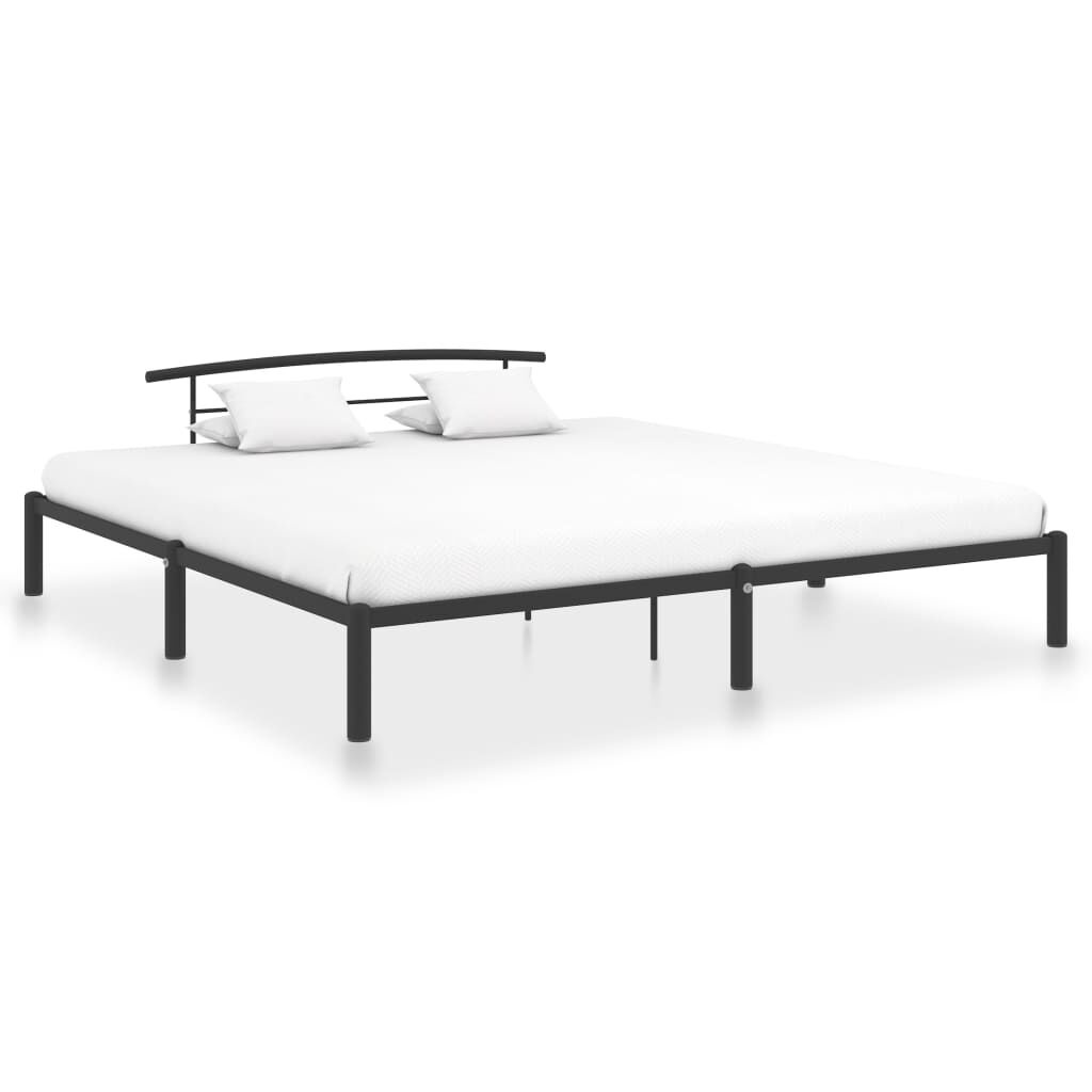 VidaXL Bedframe 180x200 Zwart - 40% Korting! (Lichte Gebruikssporen)