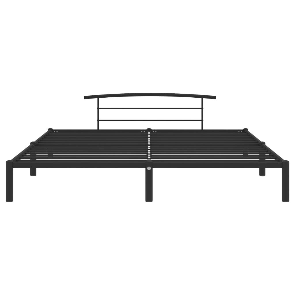 VidaXL Bedframe 180x200 Zwart - 40% Korting! (Lichte Gebruikssporen)