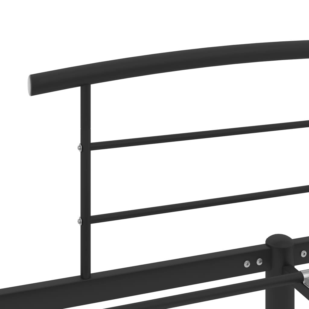 VidaXL Bedframe 180x200 Zwart - 40% Korting! (Lichte Gebruikssporen)