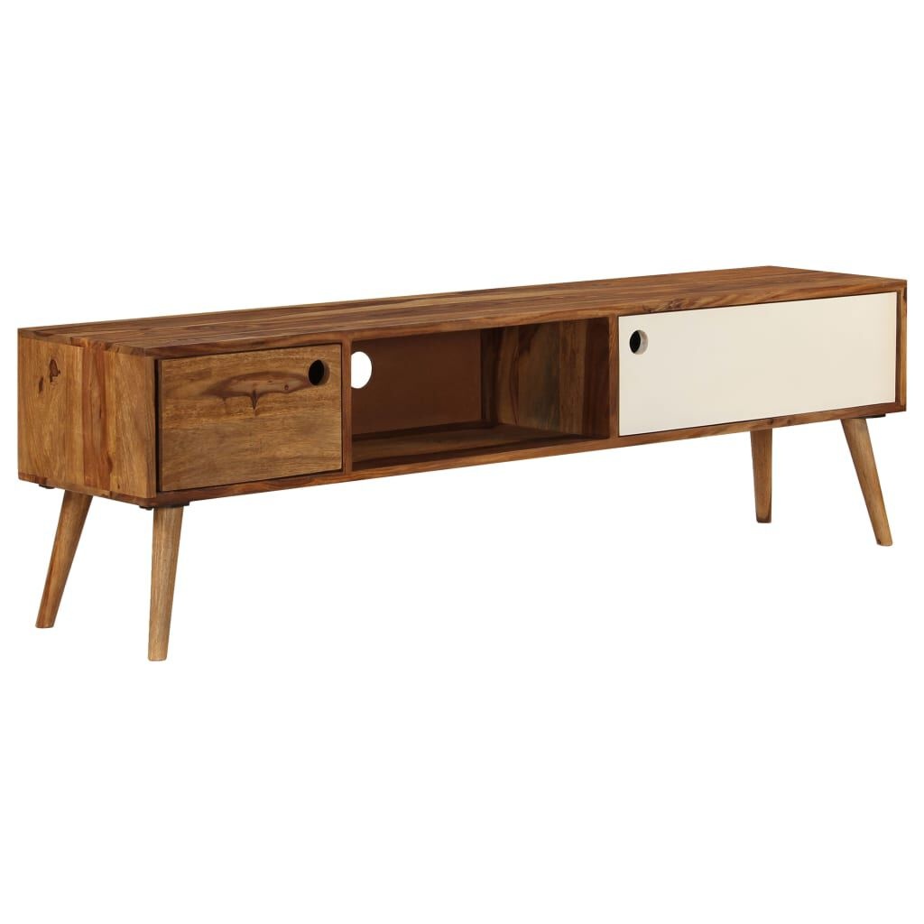 VidaXL TV-meubel Sheeshamhout 140cm - 40% Korting!