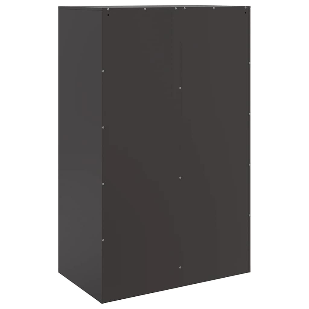 vidaXL Hoge Kast Zwart 67x39x95cm - 40% Korting!