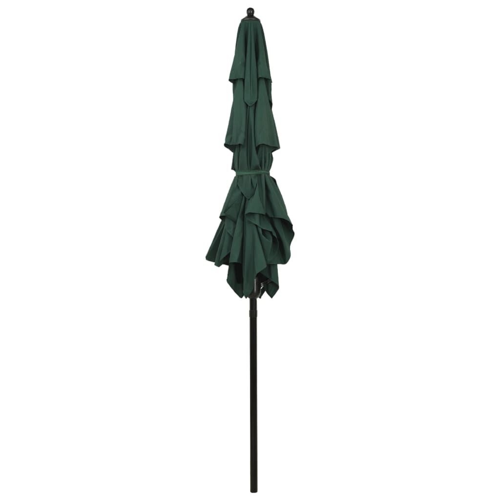 vidaXL Parasol Groen 2x2m - 40% Korting! (Zonder Montagemateriaal)